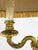 Mustard Vintage Louis XVI Style Gilt Metal Two-Light Candelabra Table Lamp For Sale - Image 8 of 18