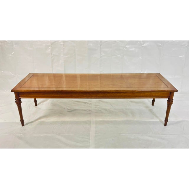 Mid-Century Modern Widdicomb Solid Wood Coffee Table, Grand Rapids 1950s For Sale In Los Angeles - Image 6 of 18