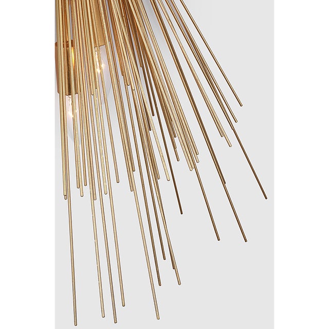 Visual Comfort Kelly Wearstler for Visual Comfort Signature Strada Large Symmetrical Sconce in Gild For Sale - Image 4 of 6