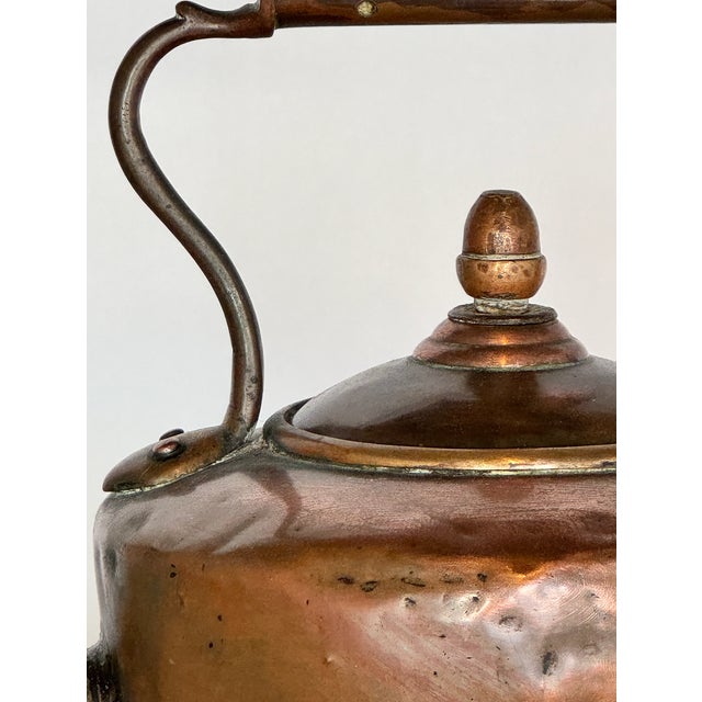 Late 19th Century 1800s Antique American Copper Kettle For Sale - Image 5 of 7