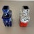 Blue-Red Pottery Fat Lava Glaze WGP Vases from Jopeko, Germany, 1970s, Set of 2 For Sale - Image 14 of 18
