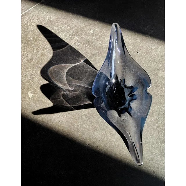 Decorative Glass Fruit Bowls attributed to Josef Hospodka, Former Czechoslovakia, 1970s, Set of 4 For Sale - Image 3 of 10