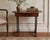Antique Oval Wood Side Table With Barley Twist Legs & Single Drawer For Sale - Image 9 of 9
