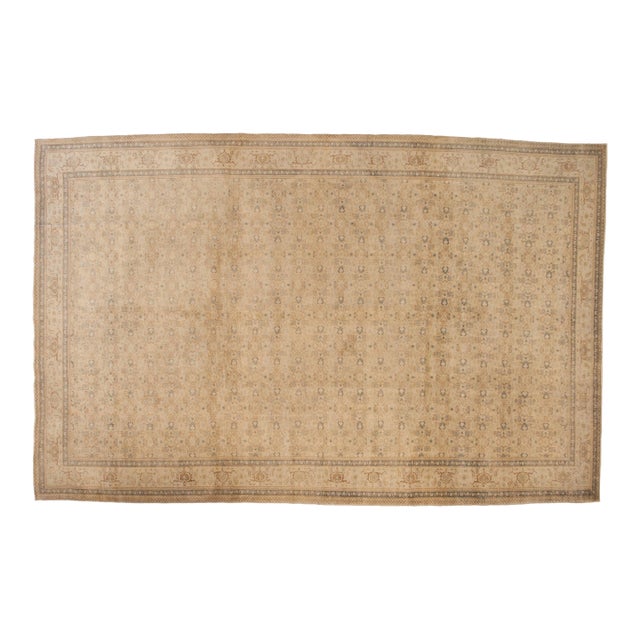 Vintage Distressed Kayseri Carpet - 8'6" x 13'4" For Sale