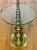 Metal Vintage 1970s Stiffel Brass Floor Lamp With Glass Table For Sale - Image 7 of 12