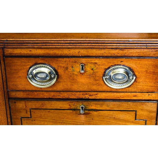 Brown George III Mahogany Inlaid Sideboard, 18th Century For Sale - Image 8 of 18