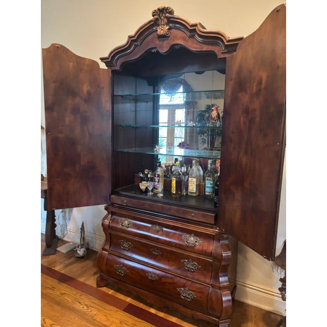 Henredon Armoire-Bar For Sale - Image 9 of 9