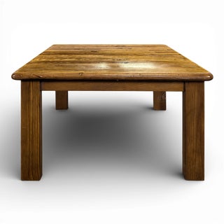 Vintage Pine Coffee Table For Sale