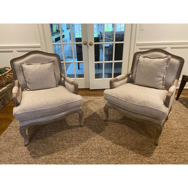 Restoration Hardware Marseille Bergère Chairs A Pair Chairish