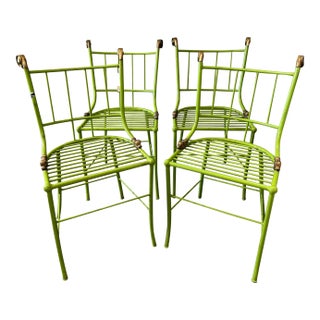 French 1930s Iron Chairs For Sale
