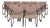 Richard Schultz for Knoll Modern Model 1407 Armchairs, Set of Fourteen For Sale