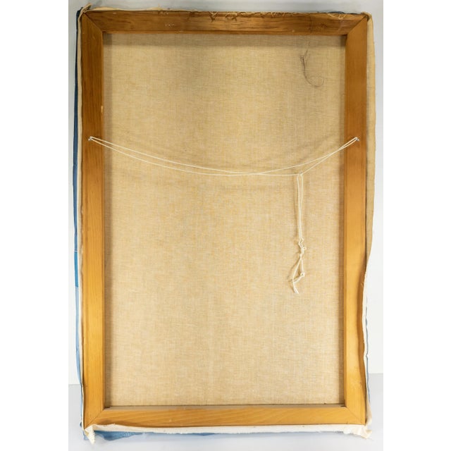 20th Century Decorative Print on Silk After "Woman Bathing" by Mary Cassatt For Sale In New York - Image 6 of 7