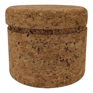 1960s Cork Ice Bucket For Sale