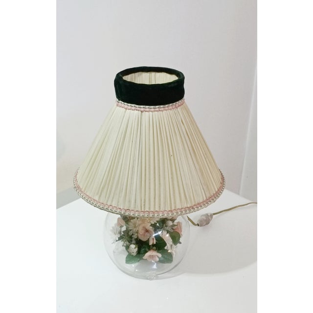 Glass Table Lamp by M.J. Jacquet for Maison Benoit Guyot, 1960s For Sale - Image 7 of 13