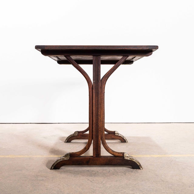 Vintage French Bistro Café Table from Bentwood, 1940s For Sale - Image 6 of 10