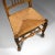 1850s Pair of Antique Victorian English Spindleback Rush Chairs For Sale - Image 9 of 13