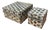 Global Views Mother of Pearl Boxes, Set of Two For Sale