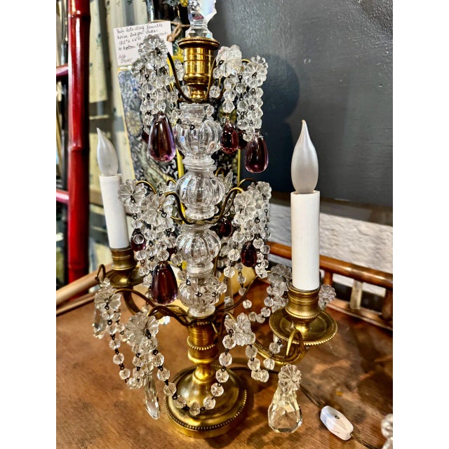 Pair French Bagues-Style Girandoles For Sale - Image 9 of 13