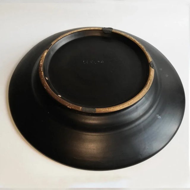 Vintage Plate from Deruta Ceramics For Sale - Image 6 of 7