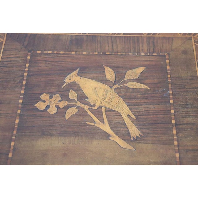 Mid 19th Century Inlay Walnut Tripod Table For Sale - Image 3 of 10