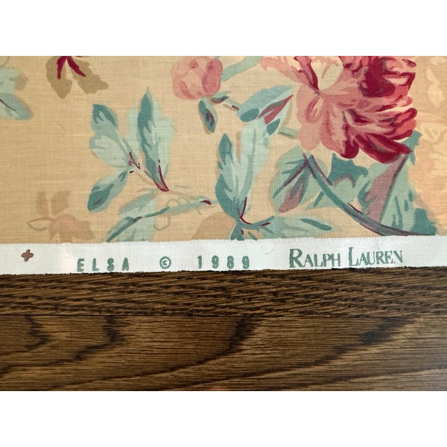 American Vintage Ralph Lauren "Elsa" Fabric, 3.5 Yards For Sale - Image 3 of 4