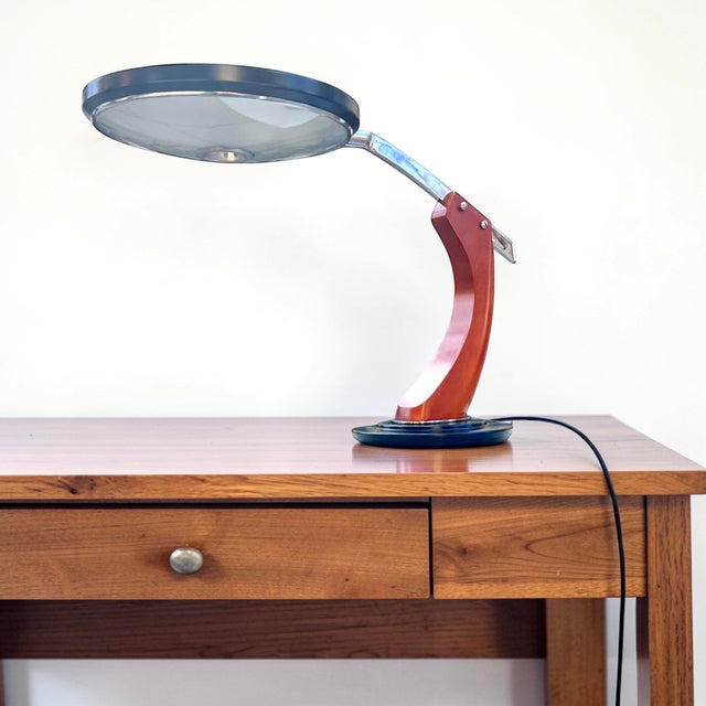 Large Table Lamp by Luis Perez De La Oliva for Fase Madrid, 1968 For Sale - Image 15 of 18