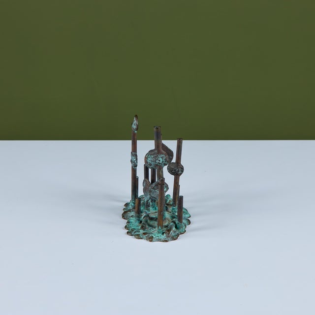 1990s Klaus Ihlenfeld Abstract Bronze Sculpture For Sale - Image 5 of 12