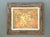 Wood Vintage MCM Original Abstract Oil on Canvas For Sale - Image 7 of 12