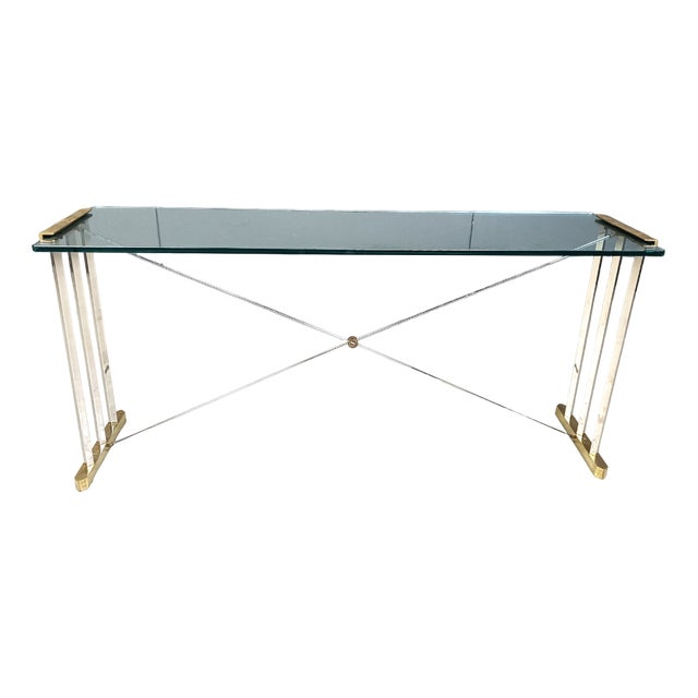 Console Table by Peter Ghyczy, 1970s For Sale
