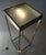Mid 20th Century Vintage Maison Jansen Style Double Tier Brass and Glass Lighted Display Pedestal For Sale - Image 5 of 6