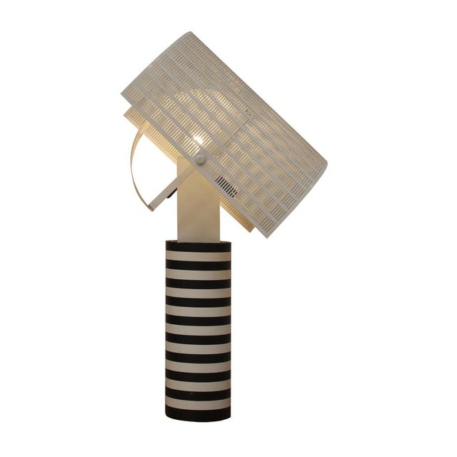 Mid-Century Modern Mid-Century Modern Mod. Shogun Table Lamp by Mario Botta for Artemide, 1980s For Sale - Image 3 of 8