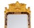 This is a beautiful Georgian style giltwood and hand painted chinoiserie mirror. It is most likely a mid-century piece and...