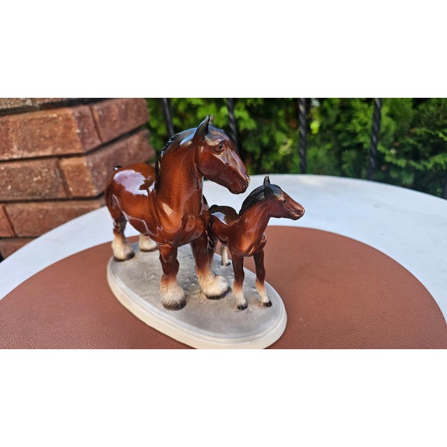 Porcelain Horse Figurine from Hertwig & Co., 1950s For Sale - Image 3 of 8