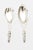 These amazing and sculptural vintage 1980;s hand wrought silver -plate salad servers or serving pieces are signed Acme...