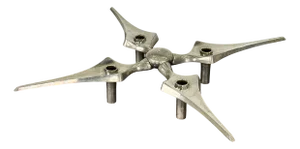 Star Nail Candlestick by Fritz Nagel and Caesar Stoffi