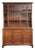 Antique English Gothic-Style Cabinet with Curved Wood, 1800s For Sale