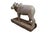 Off-white Hindu Hand Carved Marble Nandi Brahman Bull Statue For Sale - Image 8 of 14