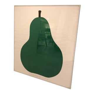 Due ‘La Pera’ Graphic Art Print, Framed For Sale