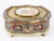 Antique French Porcelain-Mounted Champlevé and Onyx Casket, 19th Century For Sale - Image 11 of 18