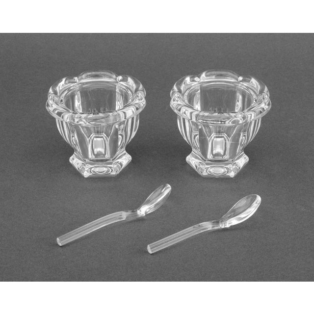 Baccarat Baccarat Crystal Covered Mustard Jars, Pair For Sale - Image 4 of 8