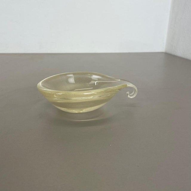 Article: Murano glass bowl, ashtray element by Barovier and Toso. Origin: Murano, Italy. Decade: 1970s. This original...