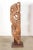 Chestnut Pair of Antique Indian Carved Wood Architectural Temple Fragments on Stands For Sale - Image 8 of 15