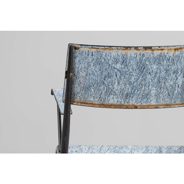 Enamelled Armchairs from Siva Poggibonsi, Italy, 1950s, Set of 2 For Sale - Image 14 of 18