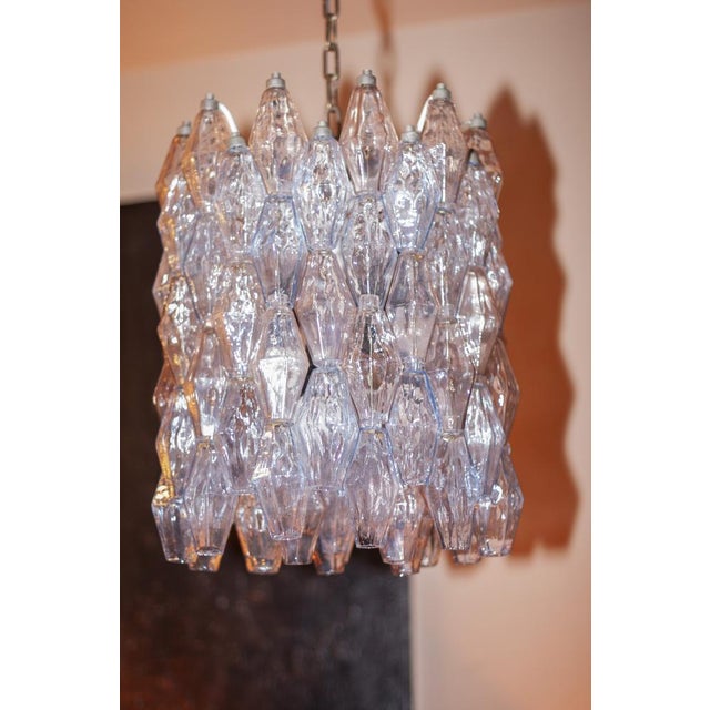 Model Poliedri Chandelier by Carlo Scarpa for Venini, 1955 For Sale - Image 15 of 18