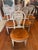Early 20th Century Early 20th Century Set of Six French Balloon Back Dining Chairs For Sale - Image 5 of 9