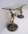 Mid-Century Modern Brass and Marble Base Console Table with Horses, Italy, 1970 For Sale - Image 3 of 12