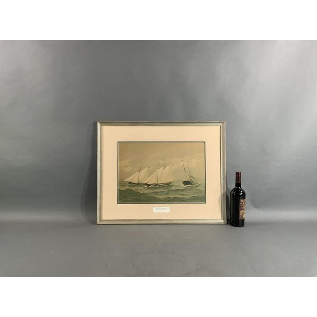 Fred Cozzens American Yachting Print For Sale - Image 4 of 9