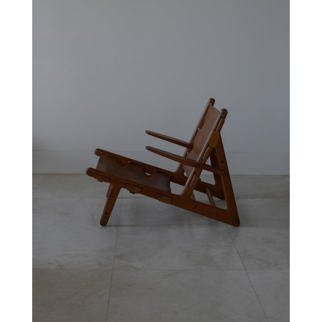 1950 Attributed to Borge Mogensen Hunting Chair for Frederica, Denmark For Sale - Image 10 of 13