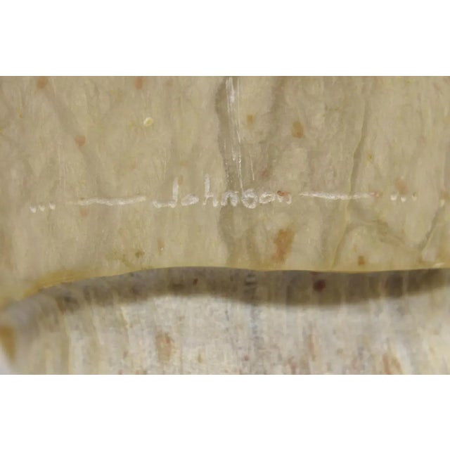 Alabaster Late 20th Century Vintage Carved Alabaster American Indian Navajo Sculpture by Gregory Johnson For Sale - Image 8 of 12