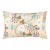 The House Of Scalamandré Morning Glory Lumbar Pillow In Peach For Sale